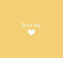 Load image into Gallery viewer, It&#39;s a boy minimal
