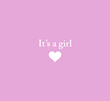 Load image into Gallery viewer, It&#39;s a girl minimal
