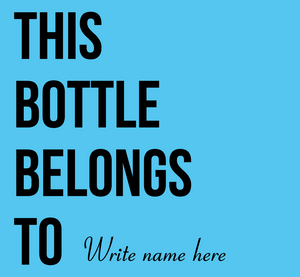 This bottle belongs to